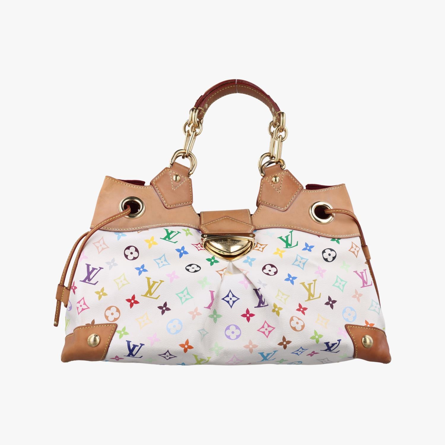 ルイヴィトン Louis Vuitton ハンドバッグ レディース ウルスラ ホワイト モノグラム マルチカラー M40123 TH2057