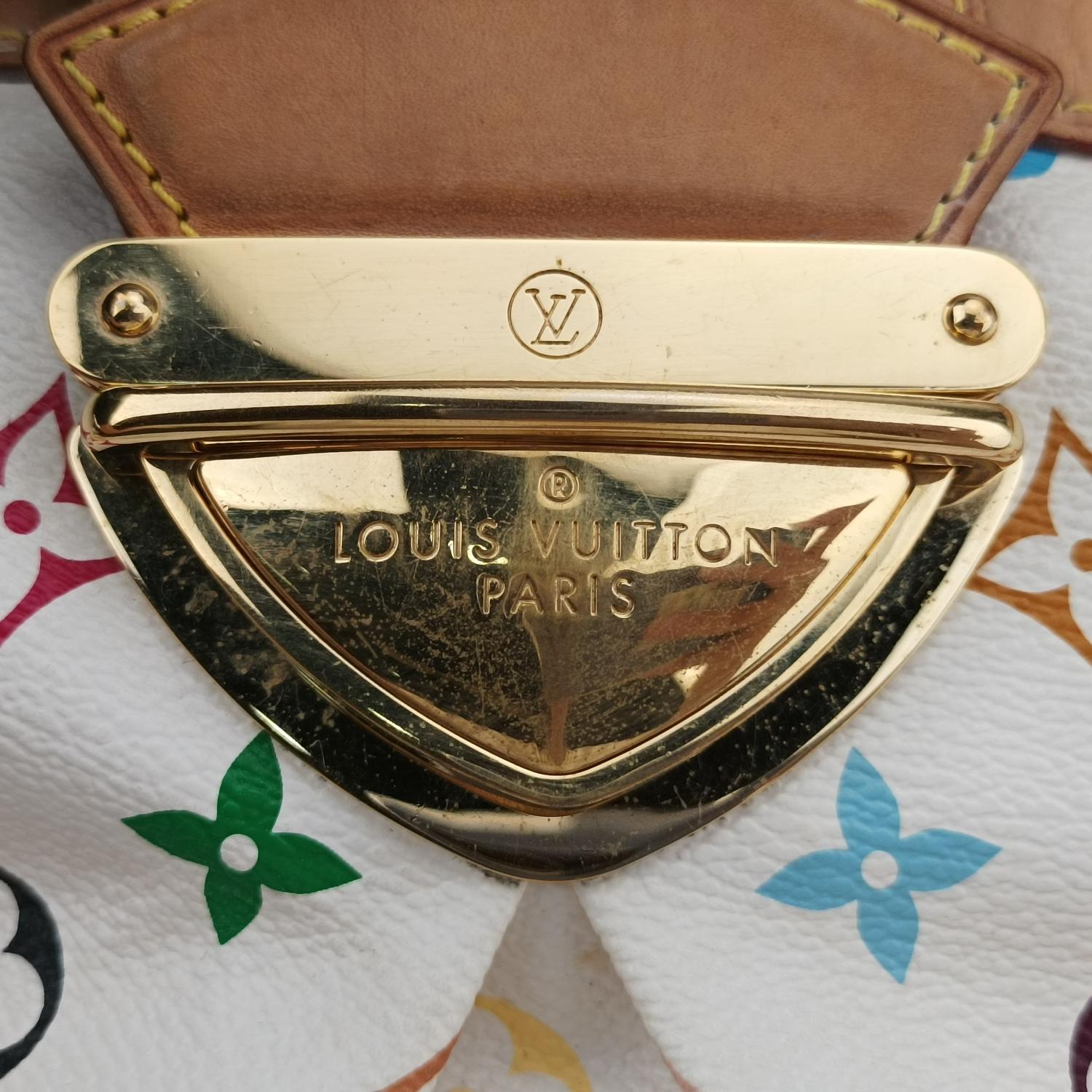 ルイヴィトン Louis Vuitton ハンドバッグ レディース ウルスラ ホワイト モノグラム マルチカラー M40123 TH2057