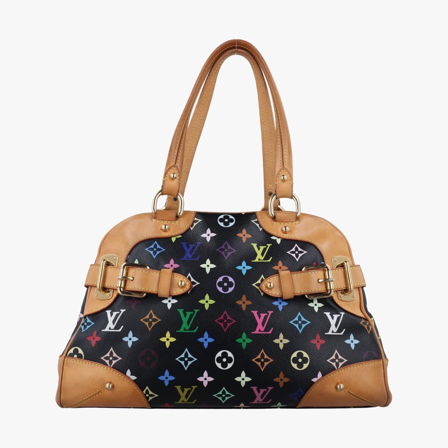 ルイヴィトン Louis Vuitton ハンドバッグ レディース クラウディア ブラック モノグラム マルチカラー M40194 と記載有り