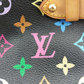 ルイヴィトン Louis Vuitton ハンドバッグ レディース クラウディア ブラック モノグラム マルチカラー M40194 と記載有り