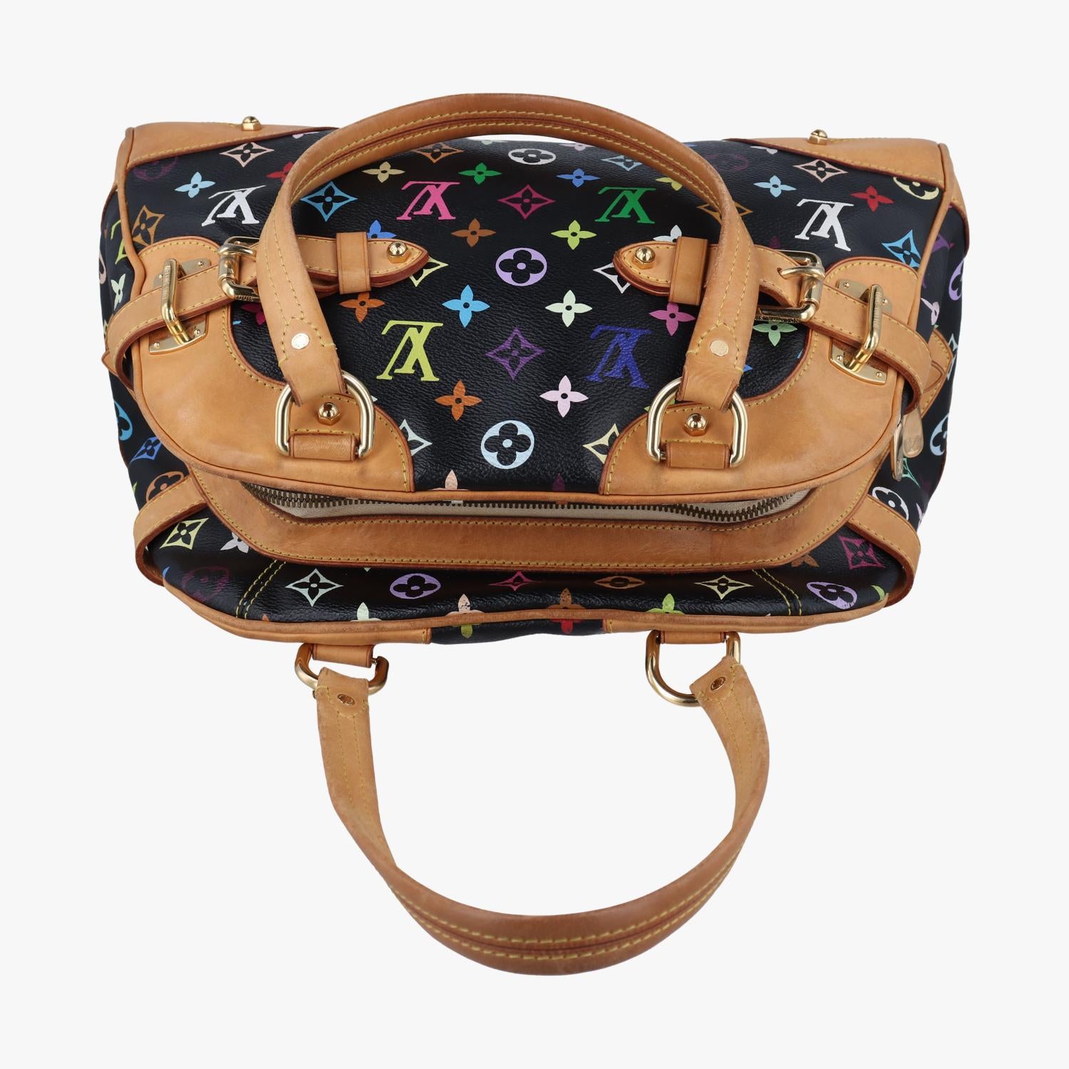 ルイヴィトン Louis Vuitton ハンドバッグ レディース クラウディア ブラック モノグラム マルチカラー M40194 と記載有り