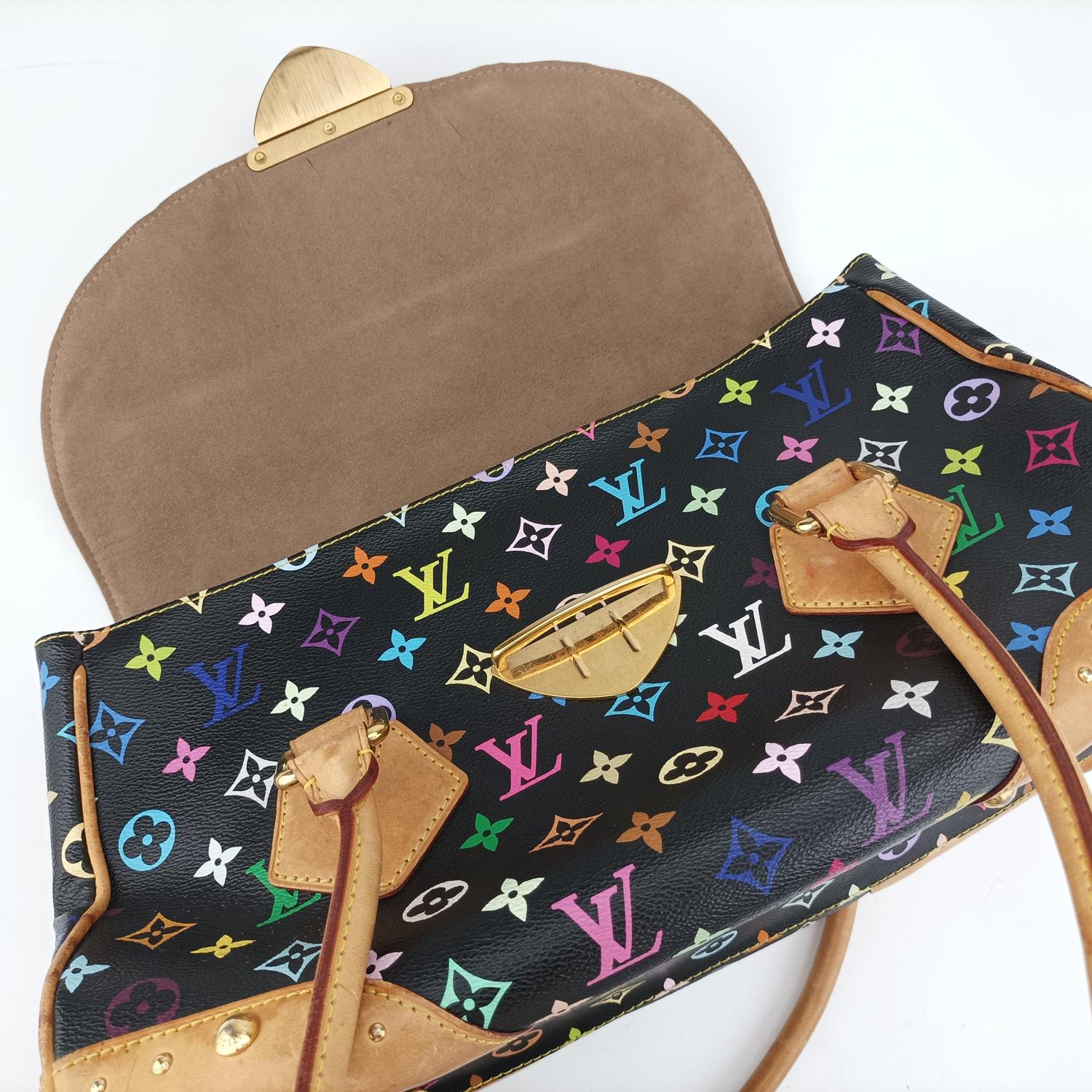 ルイヴィトン Louis Vuitton ハンドバッグ レディース ビバリーGM ブラック モノグラム マルチカラー M40202 DU4008