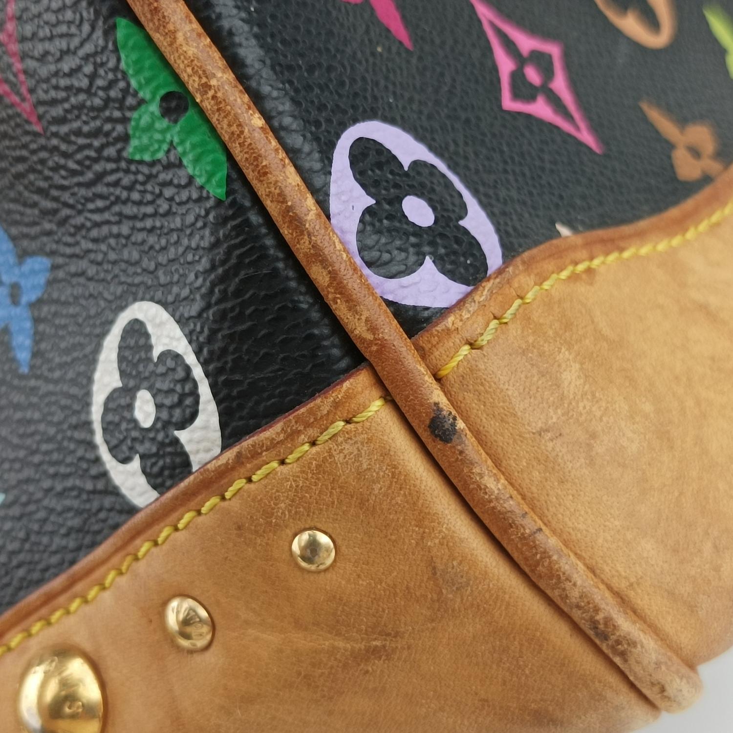 ルイヴィトン Louis Vuitton ハンドバッグ レディース ビバリーGM ブラック モノグラム マルチカラー M40202 DU4008