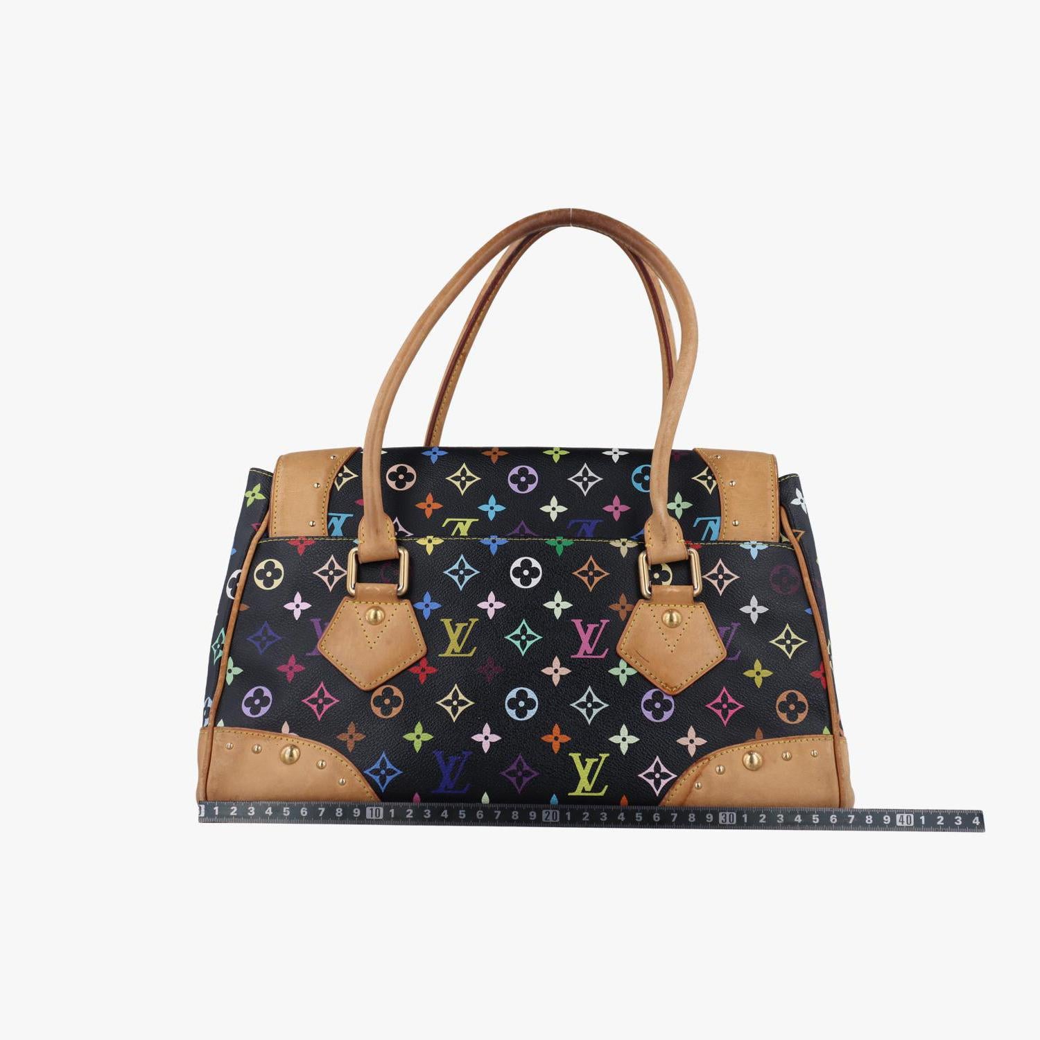 ルイヴィトン Louis Vuitton ハンドバッグ レディース ビバリーGM ブラック モノグラム マルチカラー M40202 DU4008