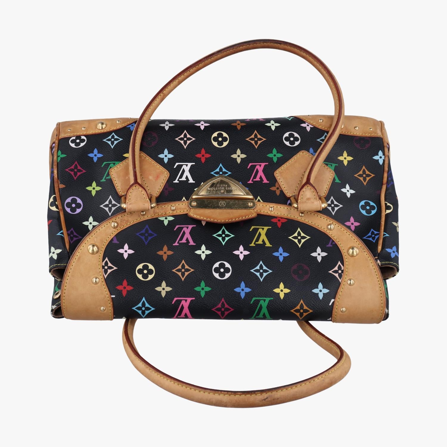 ルイヴィトン Louis Vuitton ハンドバッグ レディース ビバリーGM ブラック モノグラム マルチカラー M40202 DU4008