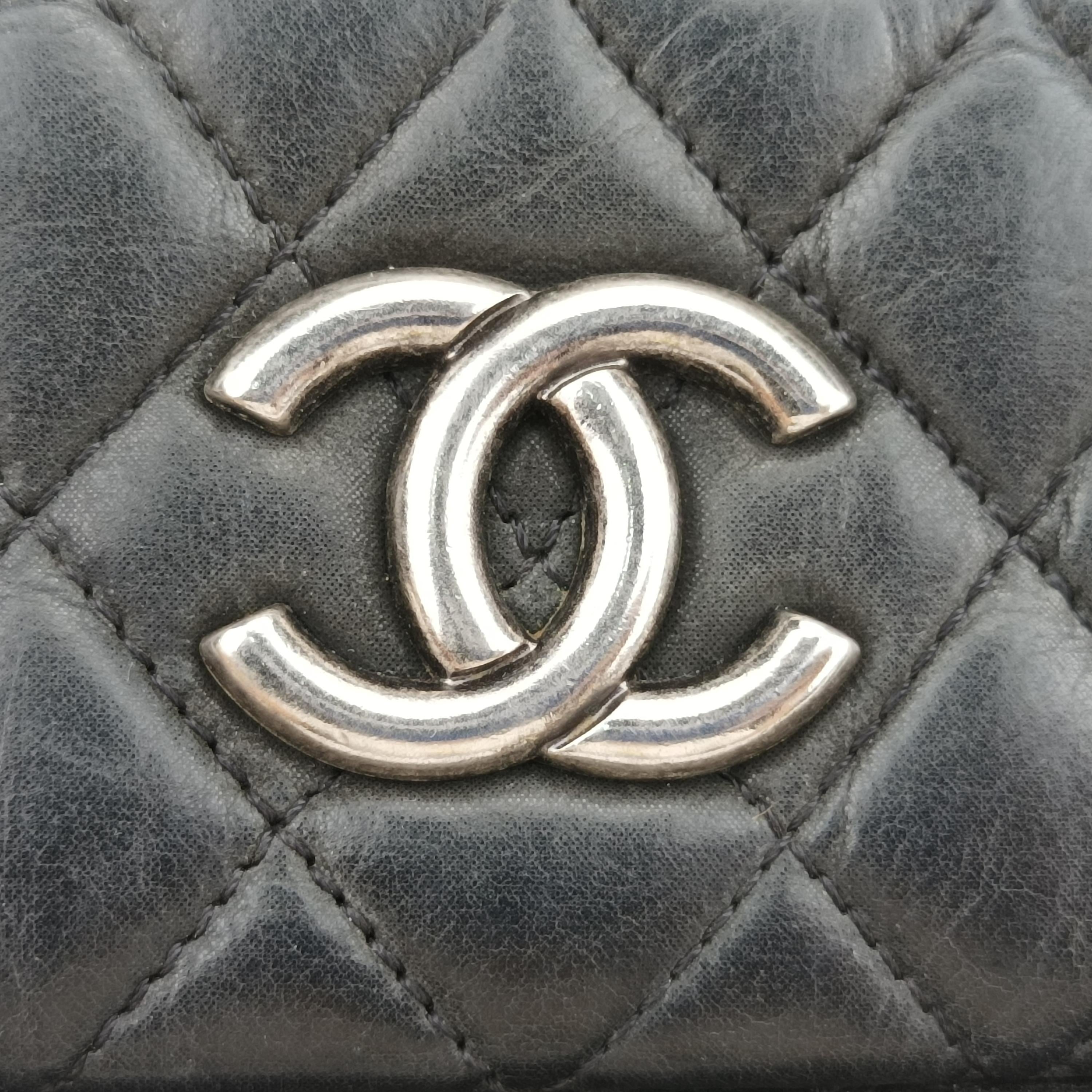 シャネル Chanel ショルダーバッグ レディース マトラッセ ブラック ナイロン×レザー A50475 14843248