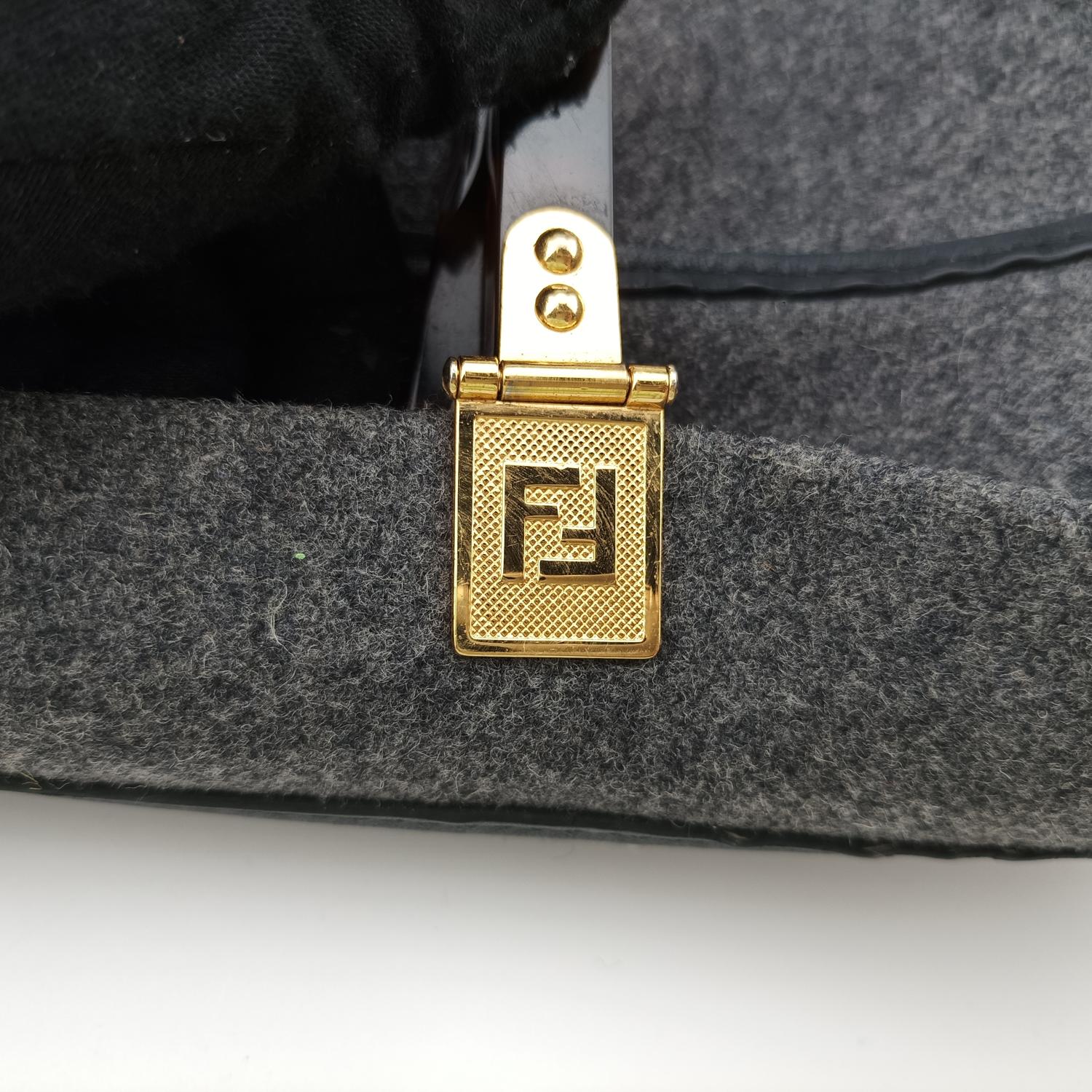 フェンディ Fendi ハンドバッグ レディース サンシャイン グレー ウール 8BH372 AEU8 209-8241