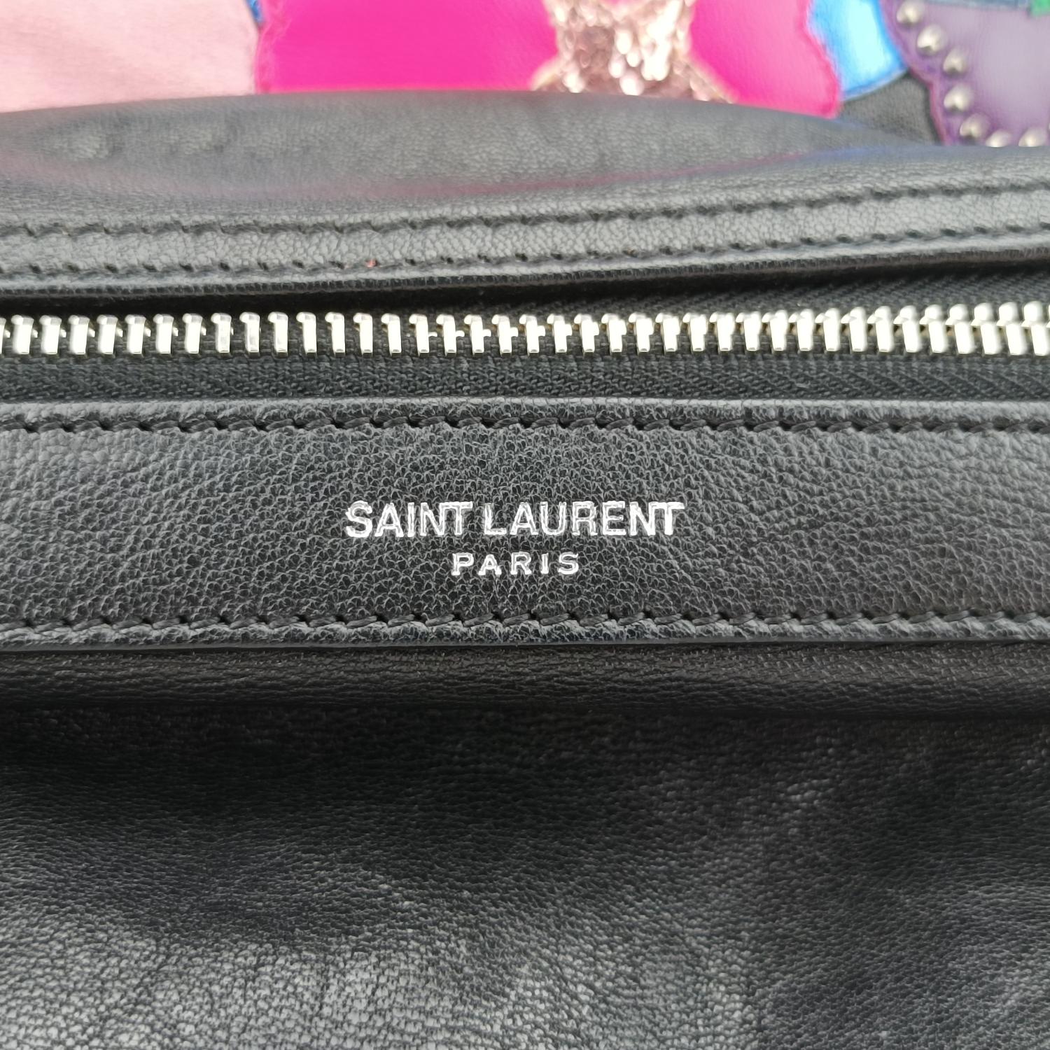 イヴサンローラン Yves saint Laurent リュック/バックパック レディース ラブアップリケシティ マルチカラー レザー LND454319.1116