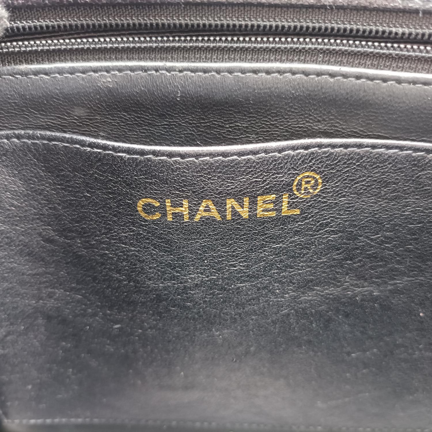 シャネル Chanel ショルダーバッグ レディース ボックスロゴ ブラック キャビアスキン 5440771