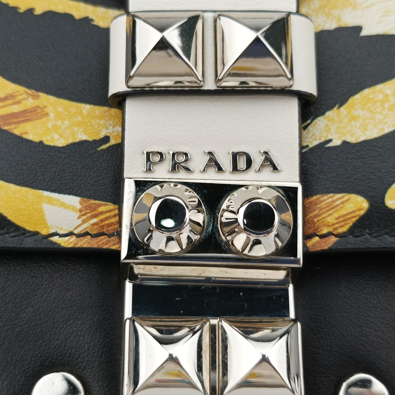 プラダ Prada ショルダーバッグ レディース エレクトラ マルチカラー レザー 1BD121 25