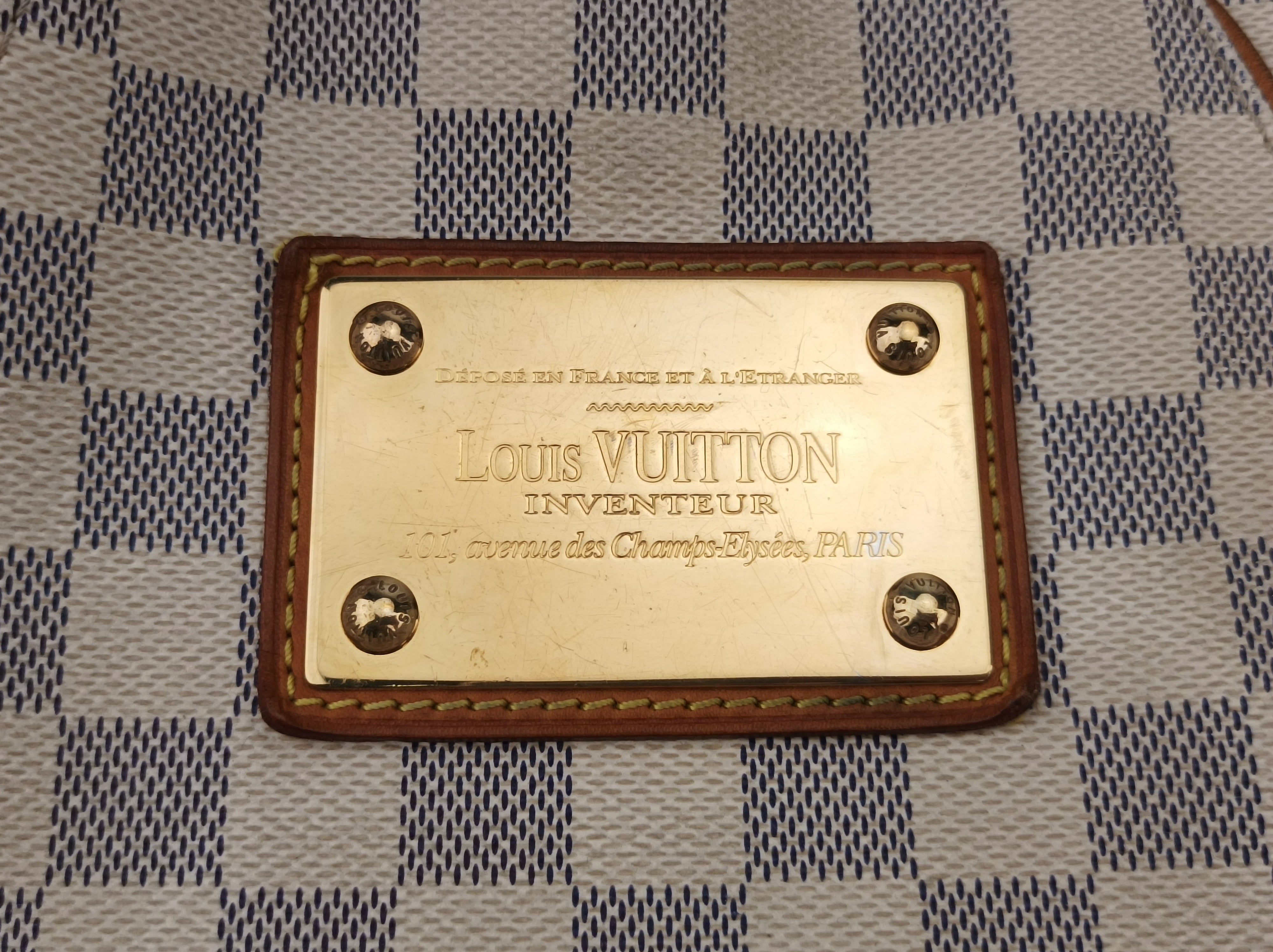 ルイヴィトン Louis Vuitton ショルダーバッグ レディース ガリエラPM アズール ダミエキャンバス N55215 MI3098