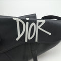 クリスチャンディオール Christian Dior ショルダーバッグ レディース サドル ブラック レザー 19-BO-0250