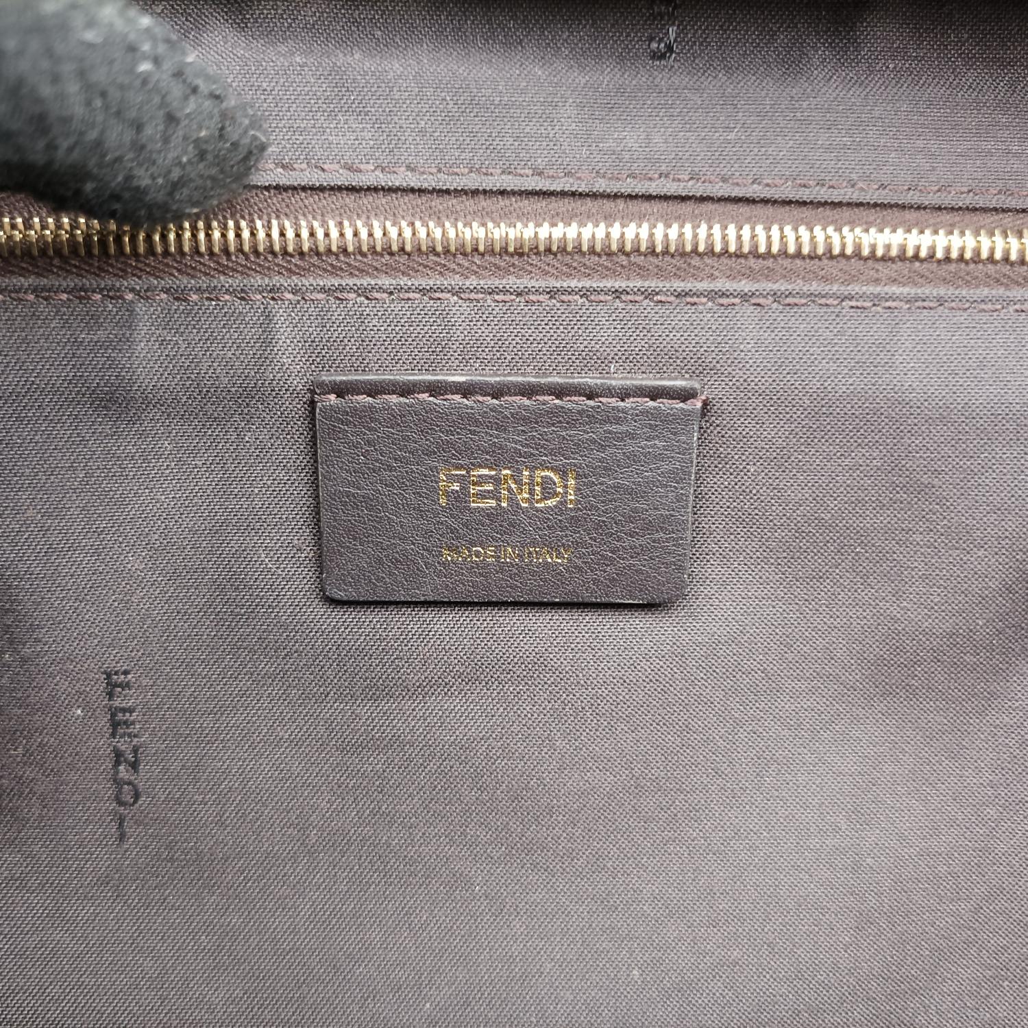 フェンディ Fendi ボディバッグ/ウェストバッグ レディース フェンディマニア,ズッカ柄　フィラコラボ ブラウン PVCコーティングキャンバス 8BM006 A5N7 189-8241