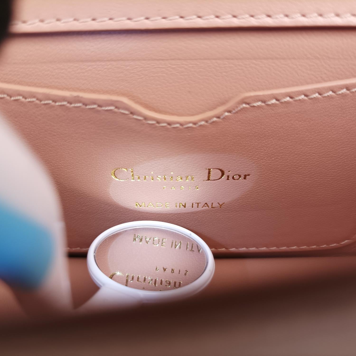 クリスチャンディオール Christian Dior ショルダーバッグ レディース 30モンテーニュ ピンク レザー 19-MA-1221