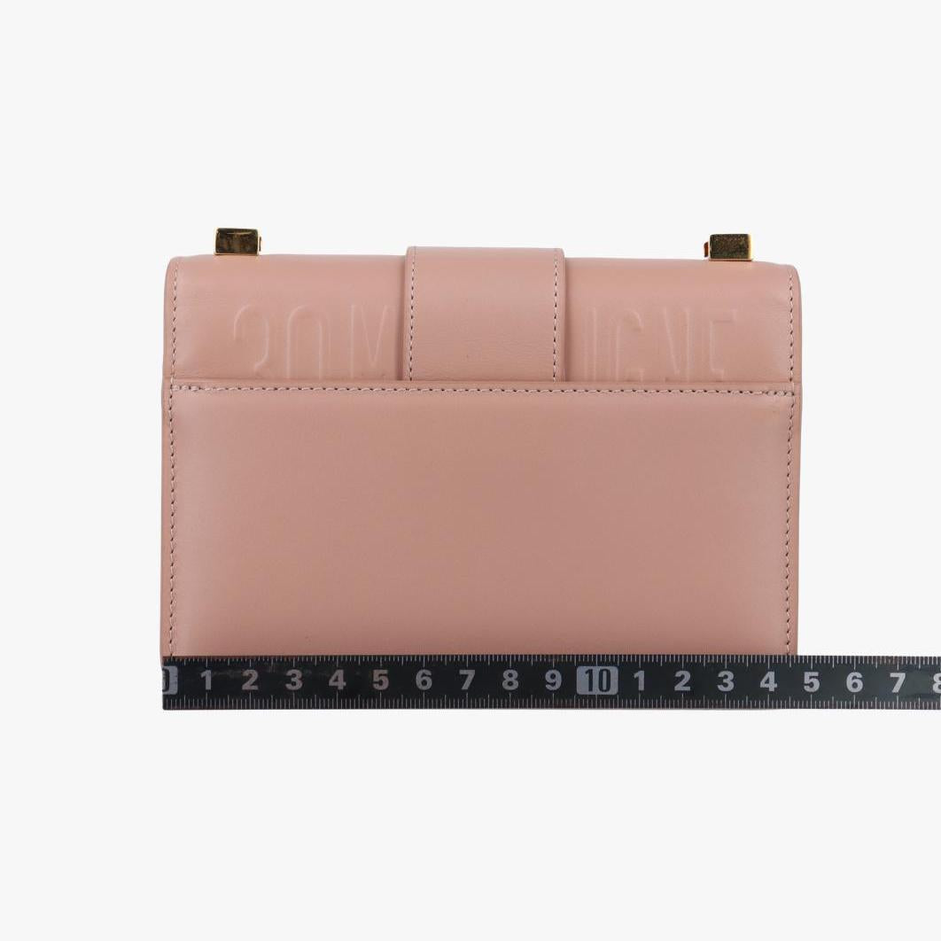 クリスチャンディオール Christian Dior ショルダーバッグ レディース 30モンテーニュ ピンク レザー 19-MA-1221