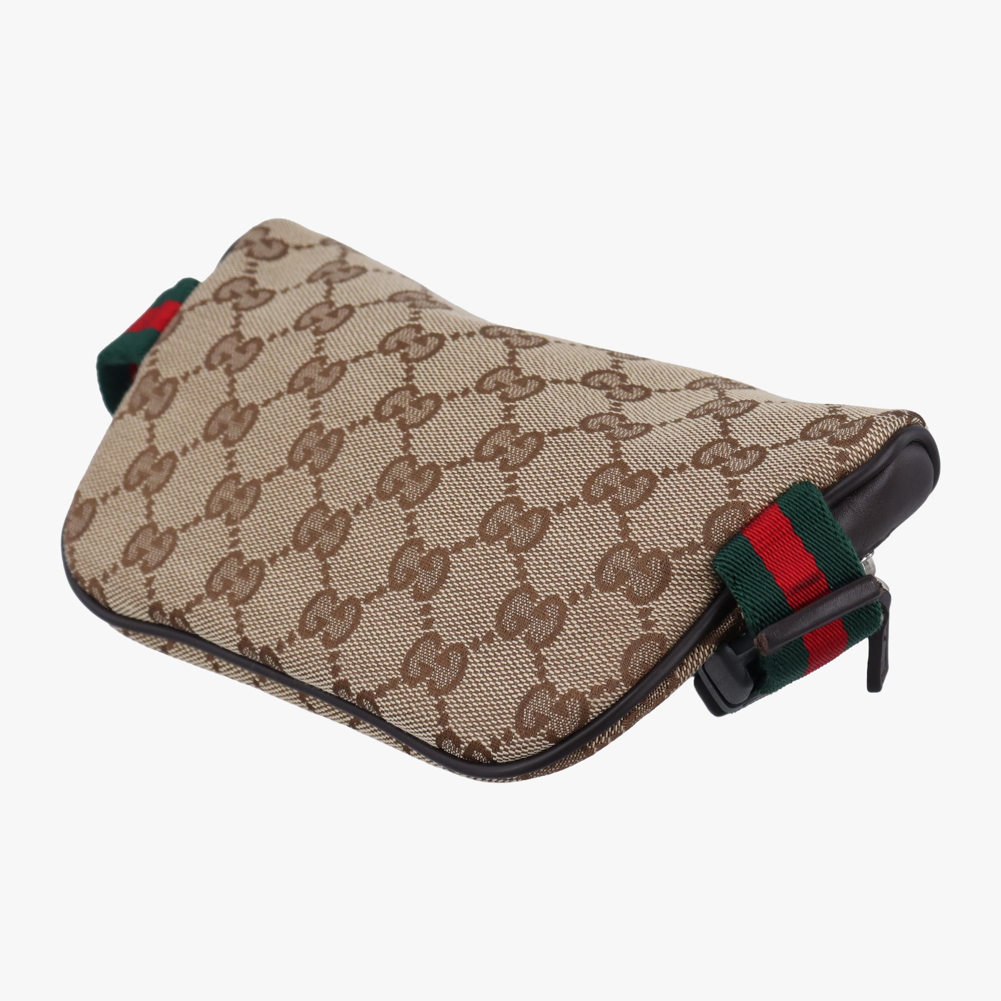 グッチ Gucci ボディバッグ/ウェストバッグ レディース チルドレンズ　シェリーライン ブラウン キャンバス x レザー 311159 H015735804