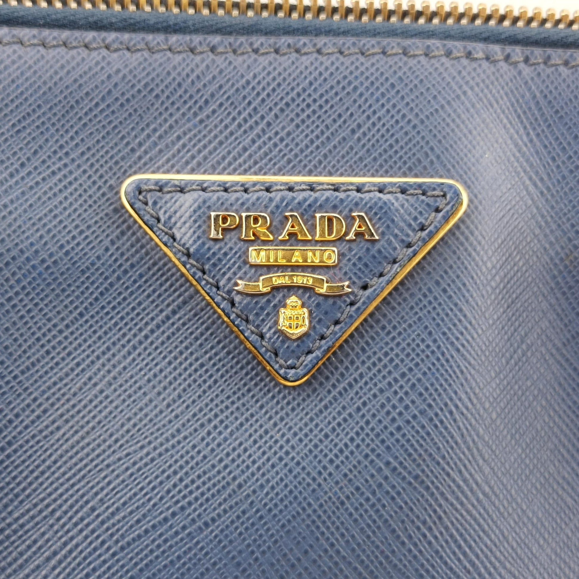 プラダ Prada ショルダーバッグ レディース ガレリア ブルー サフィアーノレザー BN2274 239/E