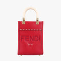 フェンディ Fendi ショルダーバッグ レディース サンシャイン レッド レザー 8BS051 AHNV 12085-219