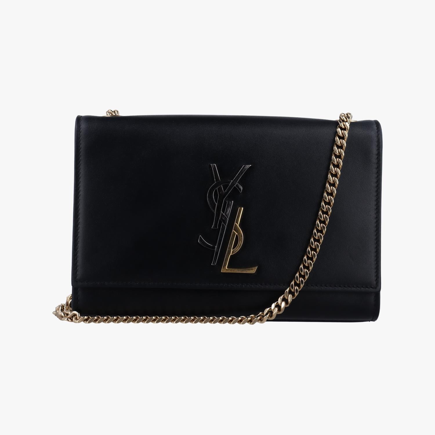 イヴサンローラン Yves saint Laurent ショルダーバッグ レディース ケイト ブラック レザー VNZ470429.0517