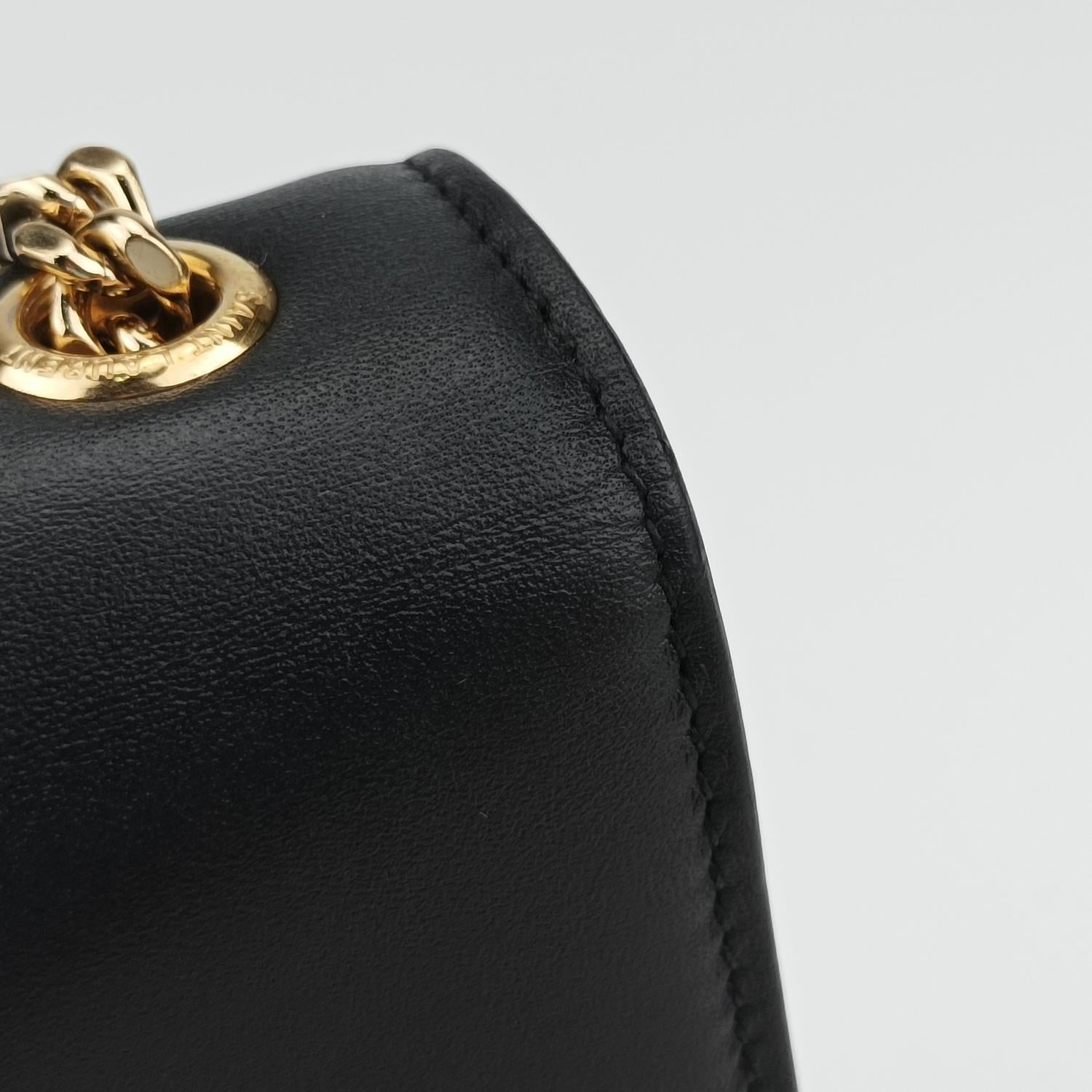 イヴサンローラン Yves saint Laurent ショルダーバッグ レディース ケイト ブラック レザー VNZ470429.0517