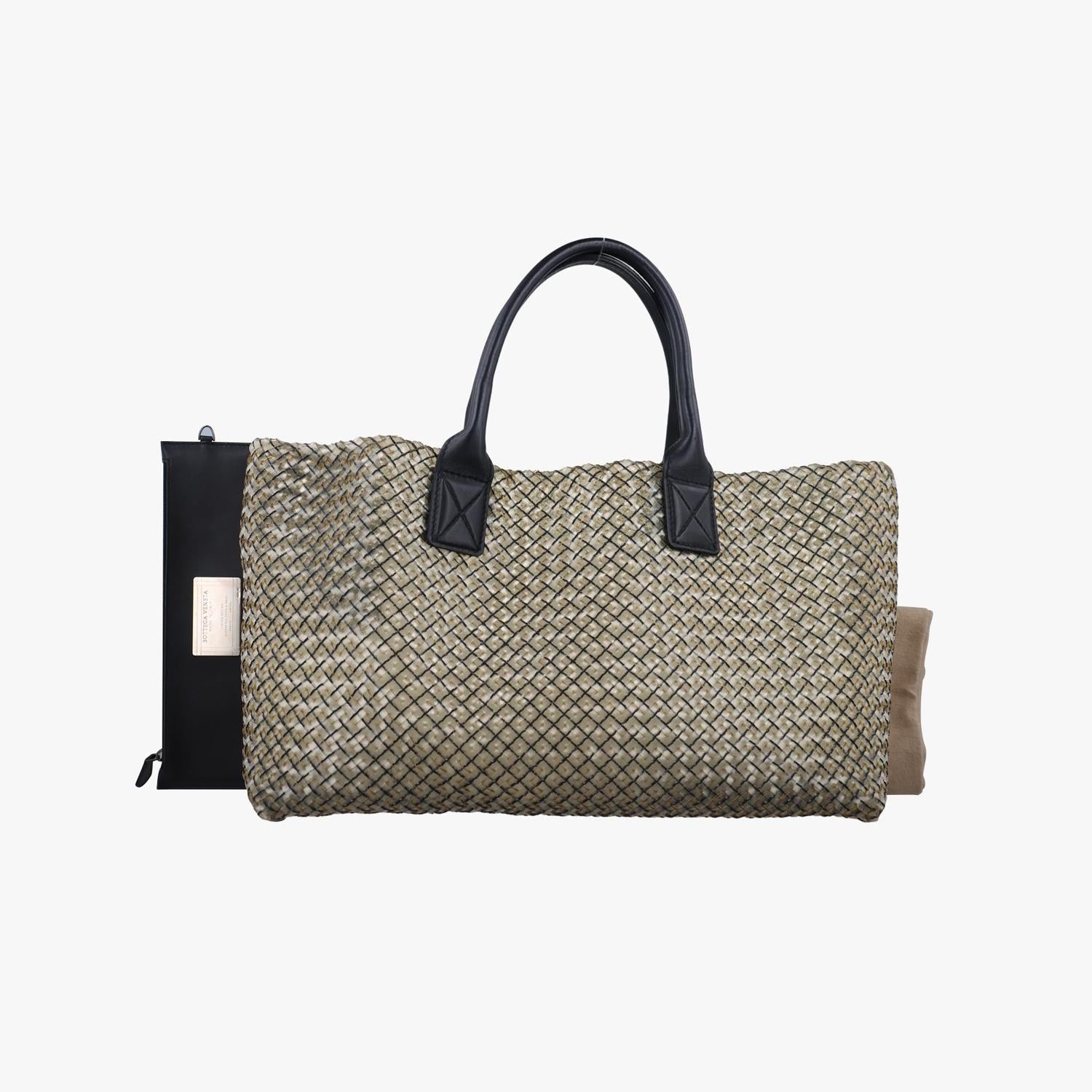 ボッテガヴェネタ Bottega Veneta ハンドバッグ レディース カバMM とうめい PVCコーティングキャンバス B001120230