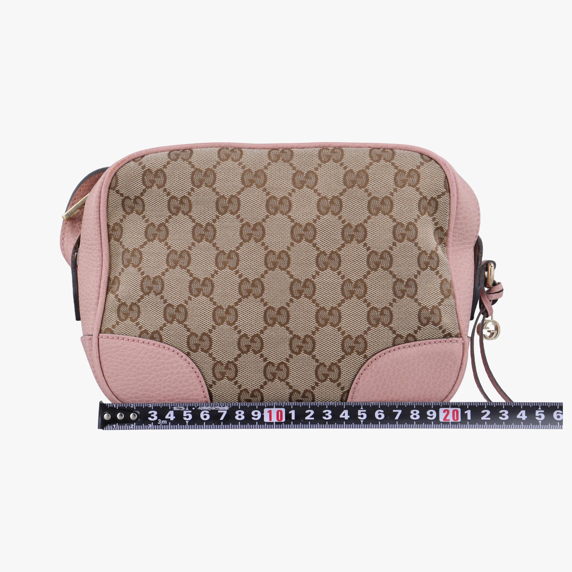 グッチ Gucci ショルダーバッグ レディース ブリー GG柄　グッチアウトレット ブラウン キャンバス×レザー 449413 H023511302