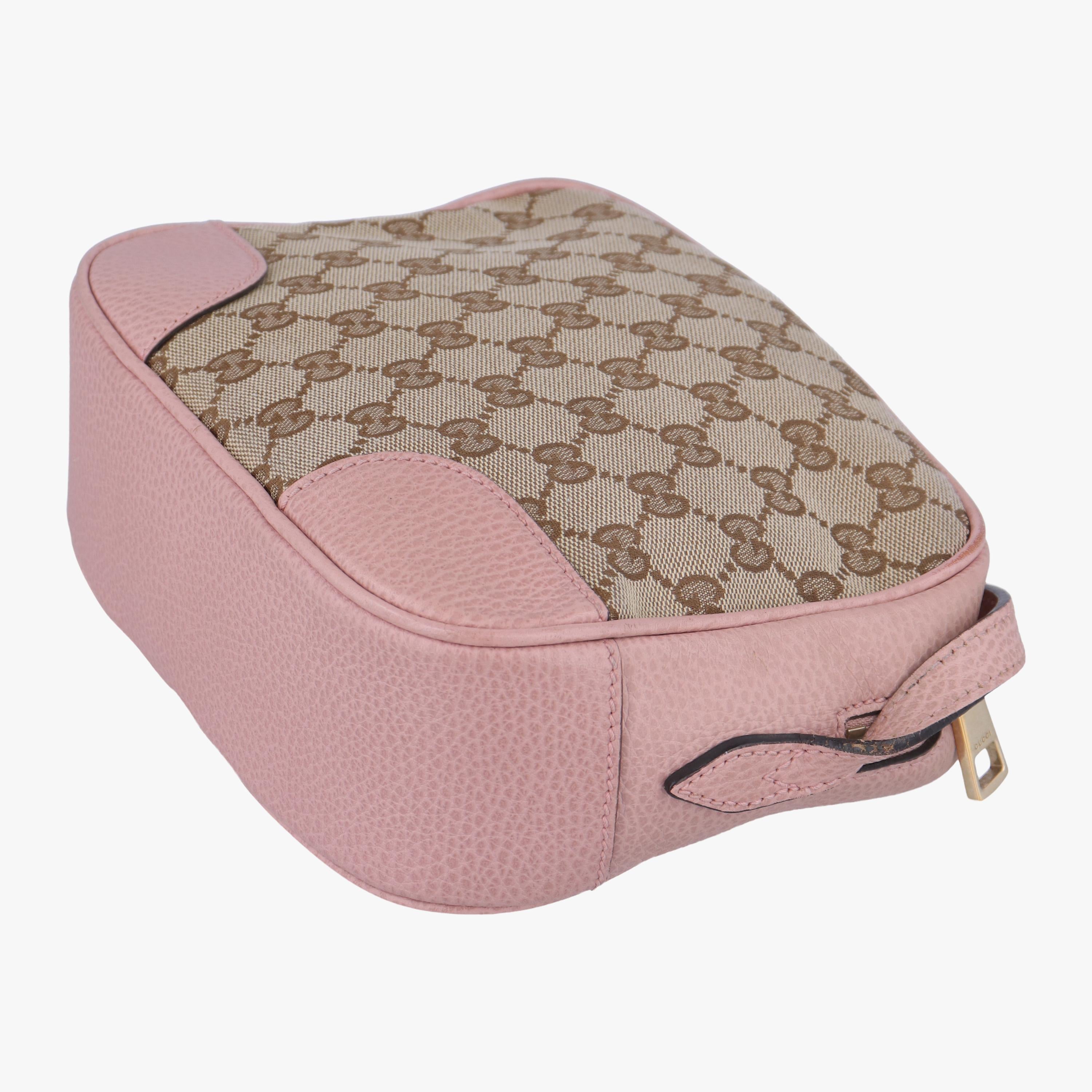 グッチ Gucci ショルダーバッグ レディース ブリー GG柄　グッチアウトレット ブラウン キャンバス×レザー 449413 H023511302