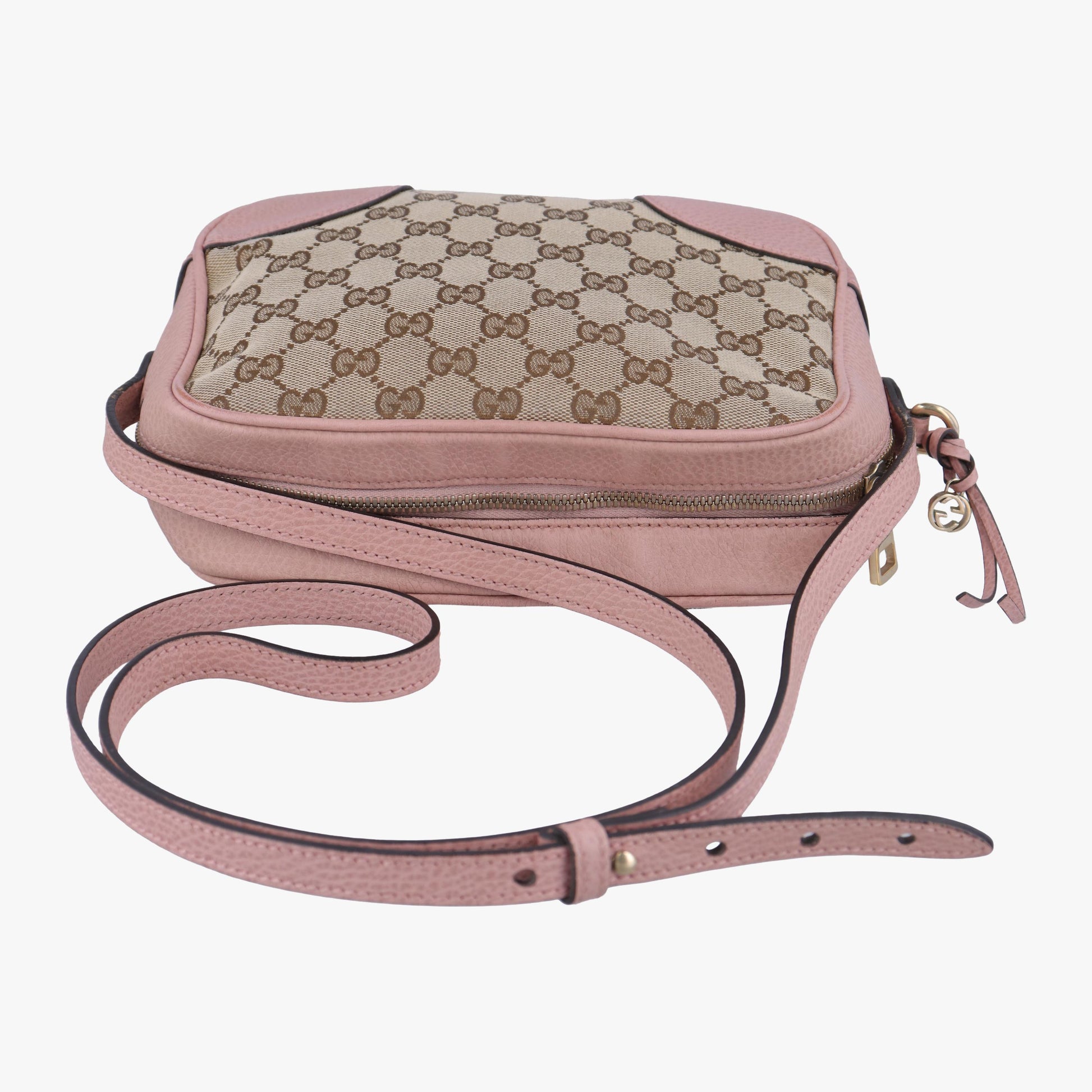 グッチ Gucci ショルダーバッグ レディース ブリー GG柄　グッチアウトレット ブラウン キャンバス×レザー 449413 H023511302