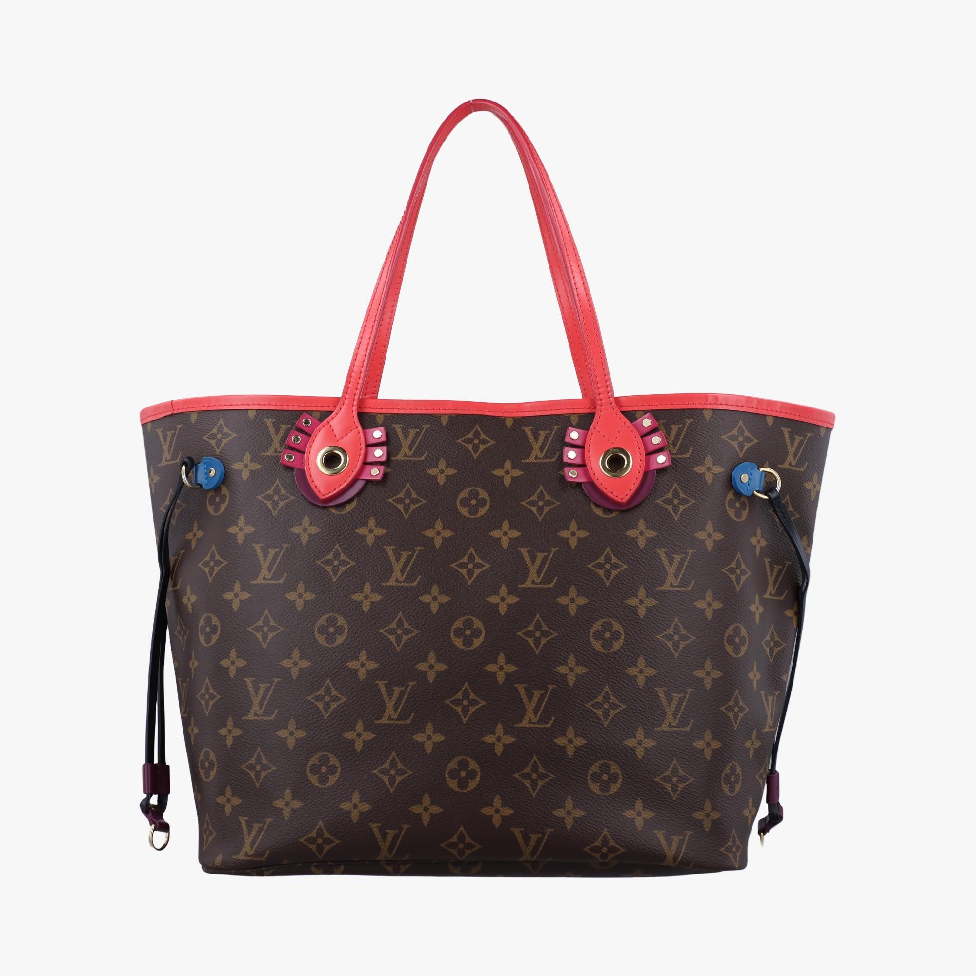 ルイヴィトン Louis Vuitton ショルダーバッグ レディース ネヴァーフルMM フラミンゴ モノグラム/ブラウン系 モノグラム キャンバス M41663 CA3105 CA2135