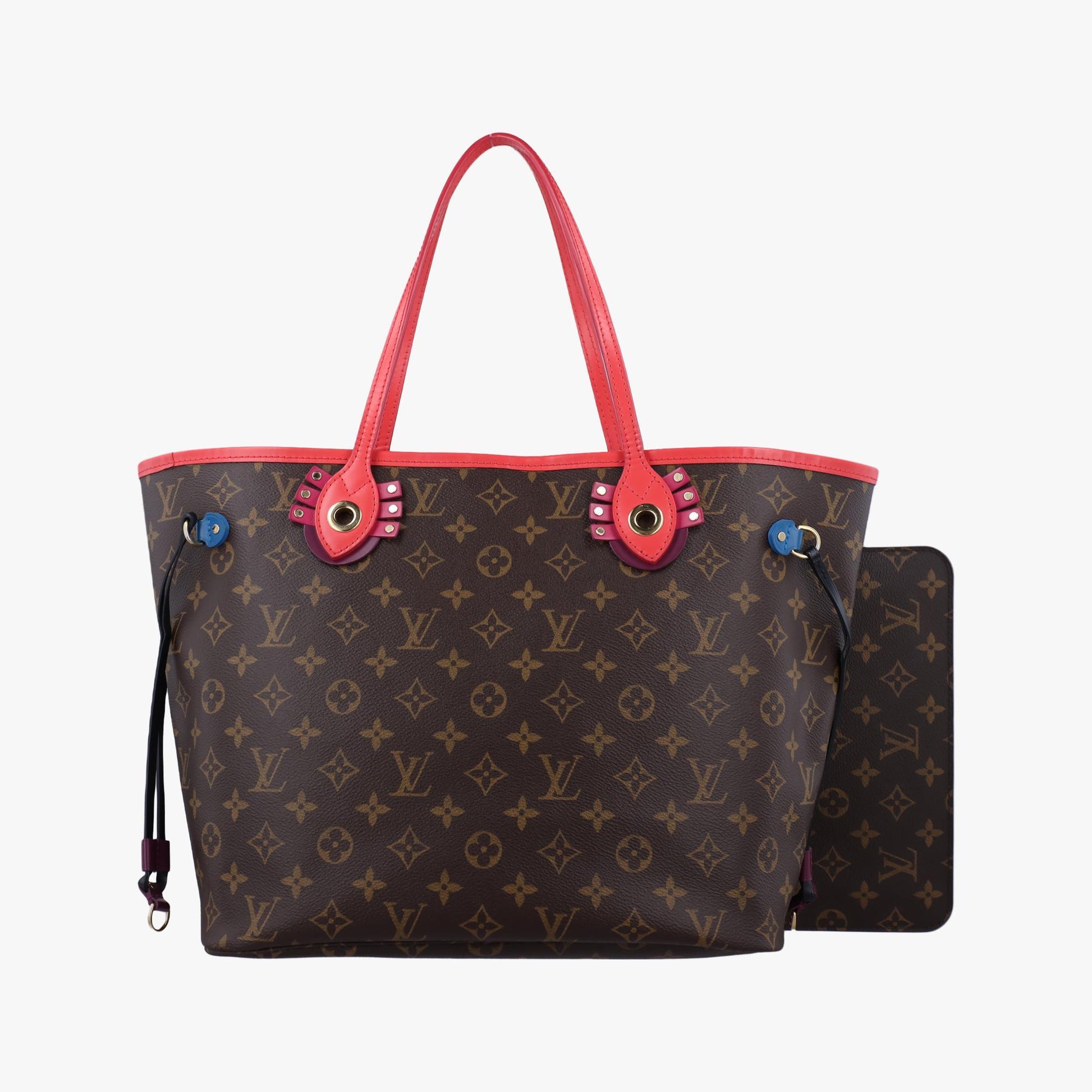 ルイヴィトン Louis Vuitton ショルダーバッグ レディース ネヴァーフルMM フラミンゴ モノグラム/ブラウン系 モノグラム キャンバス M41663 CA3105 CA2135