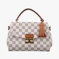 ルイヴィトン Louis Vuitton ショルダーバッグ レディース クロワゼット ホワイト ダミエ  キャンバス N41581 TR2196