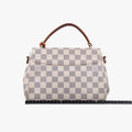 ルイヴィトン Louis Vuitton ショルダーバッグ レディース クロワゼット ホワイト ダミエ  キャンバス N41581 TR2196