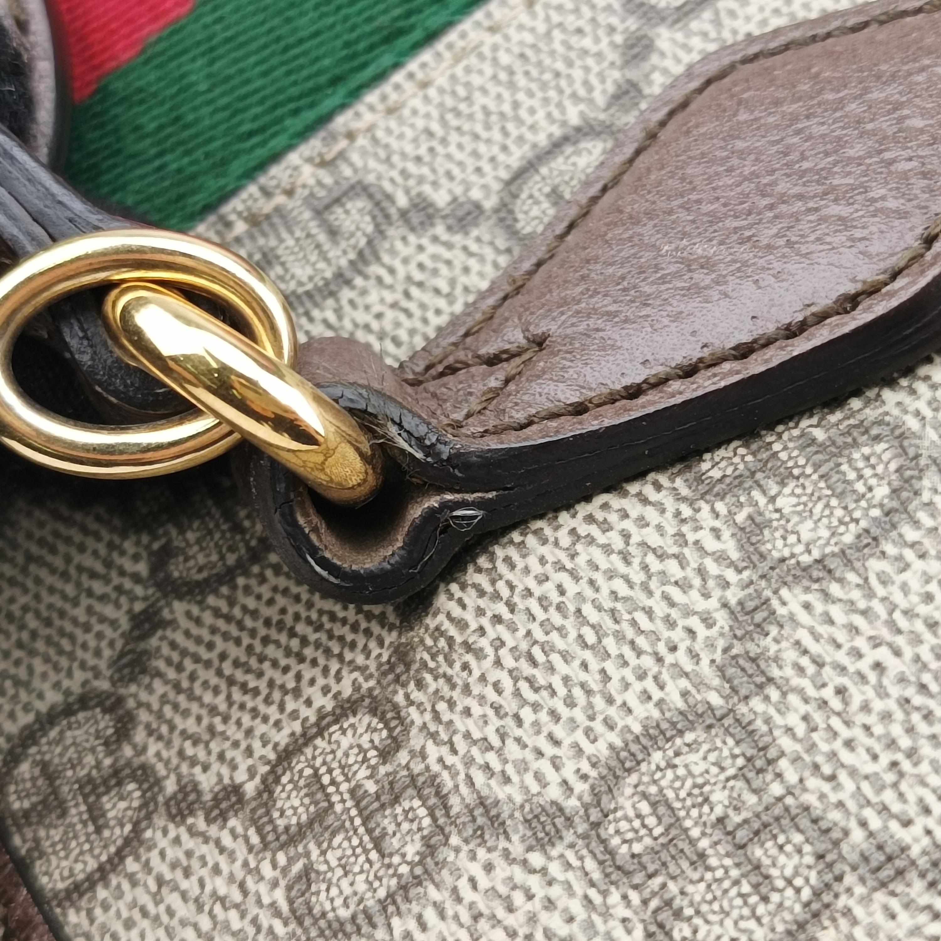 グッチ Gucci ショルダーバッグ レディース オフィディア グレー PVCコーティングキャンバス×レザー 524533 C025172434