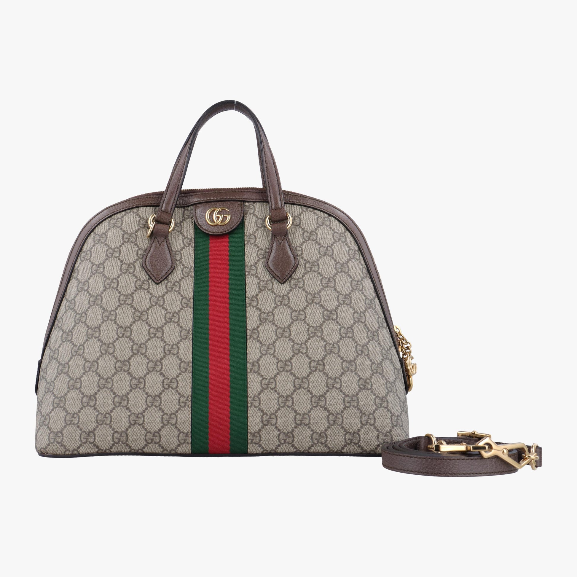 グッチ Gucci ショルダーバッグ レディース オフィディア グレー PVCコーティングキャンバス×レザー 524533 C025172434