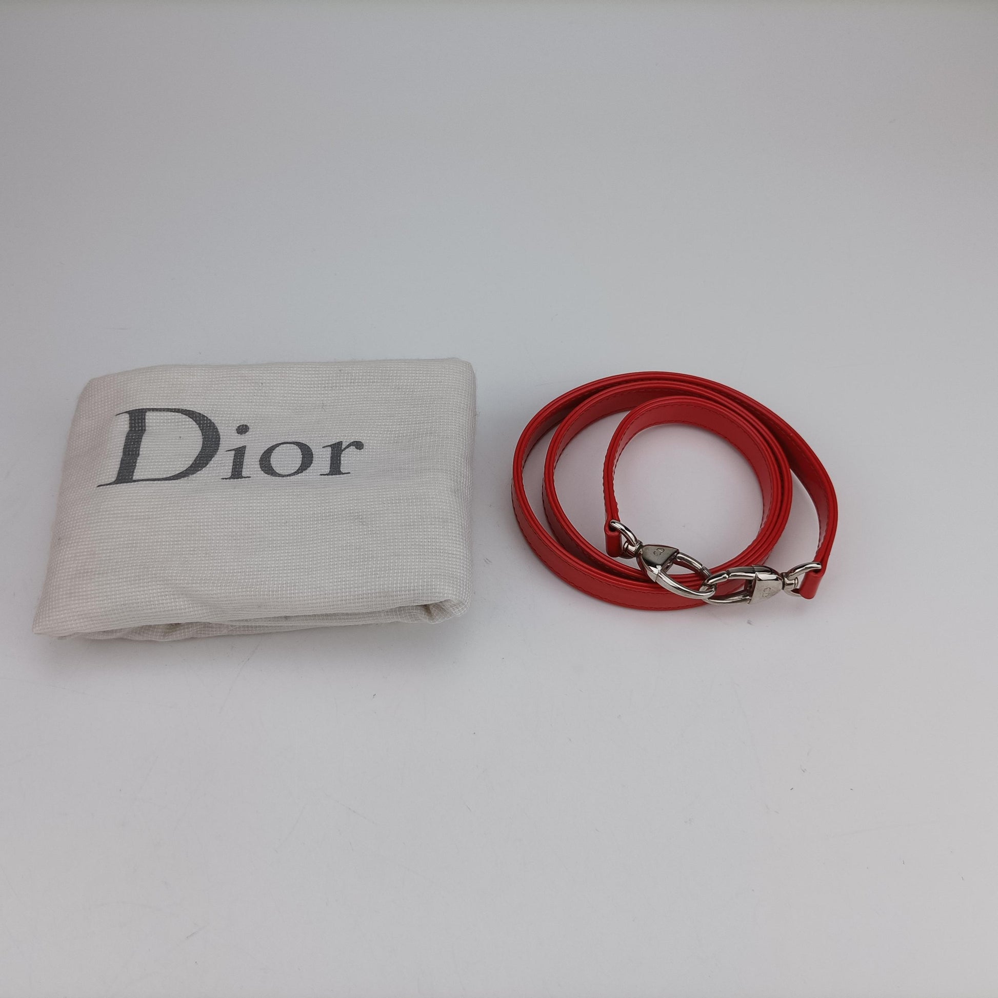 クリスチャンディオール Christian Dior ショルダーバッグ レディース レディディオール レッド パテント 16-BO-1110 A