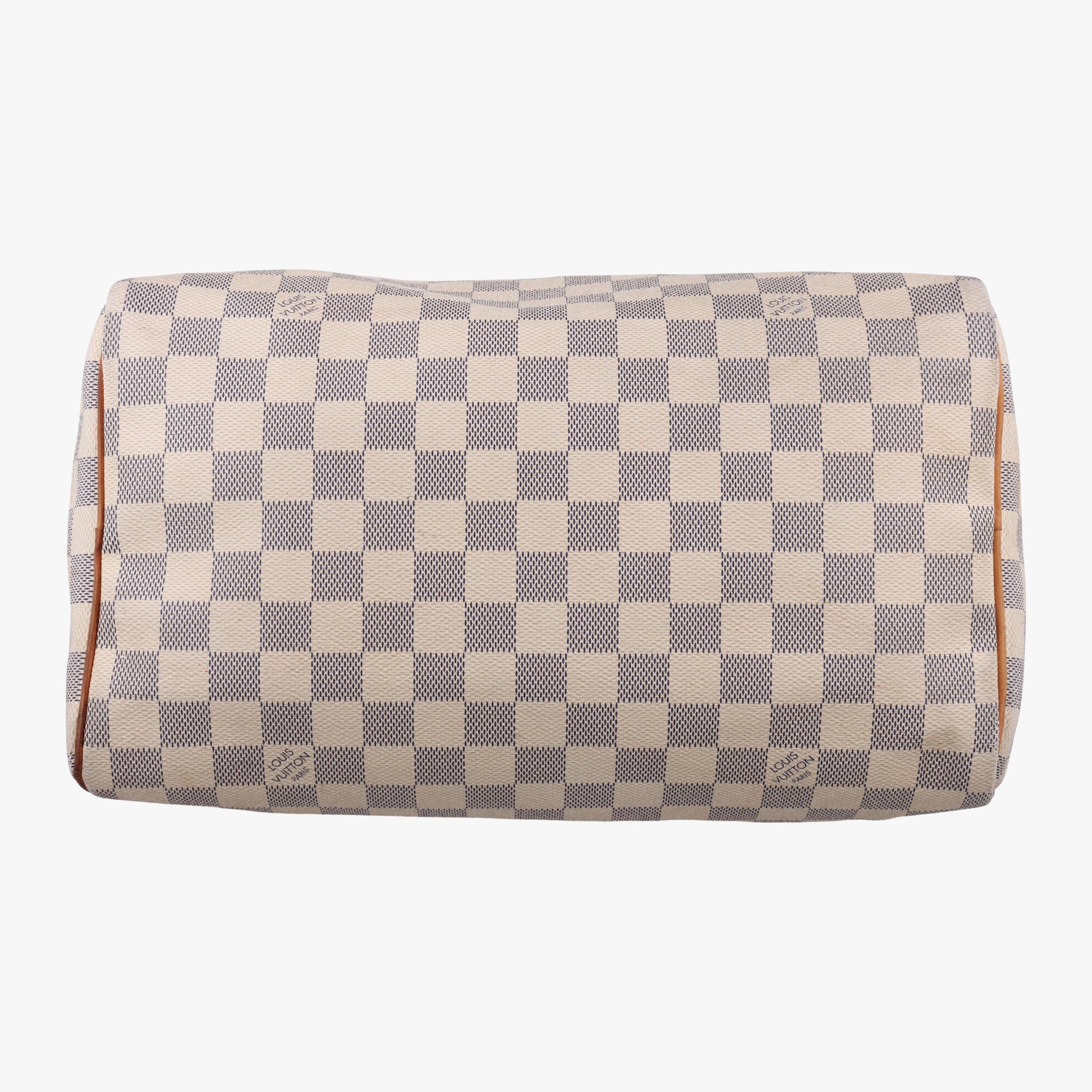 ルイヴィトン Louis Vuitton ハンドバッグ レディース スピーディ30 ホワイト ダミエ キャンバス N41533 BA4123