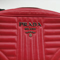 プラダ Prada ショルダーバッグ レディース ダイアグラム レッド レザー 1BH084 31/D