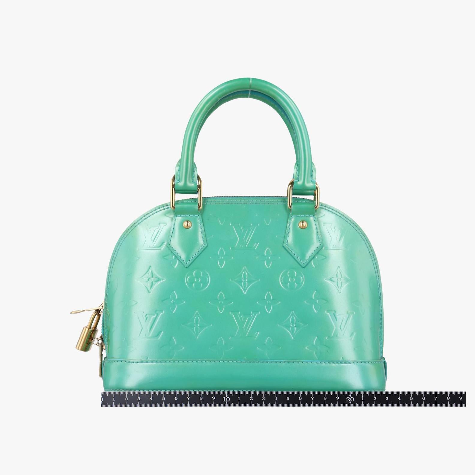 ルイヴィトン Louis Vuitton ショルダーバッグ レディース アルマBB ブルーラゴン ヴェルニ M91696 MI0142