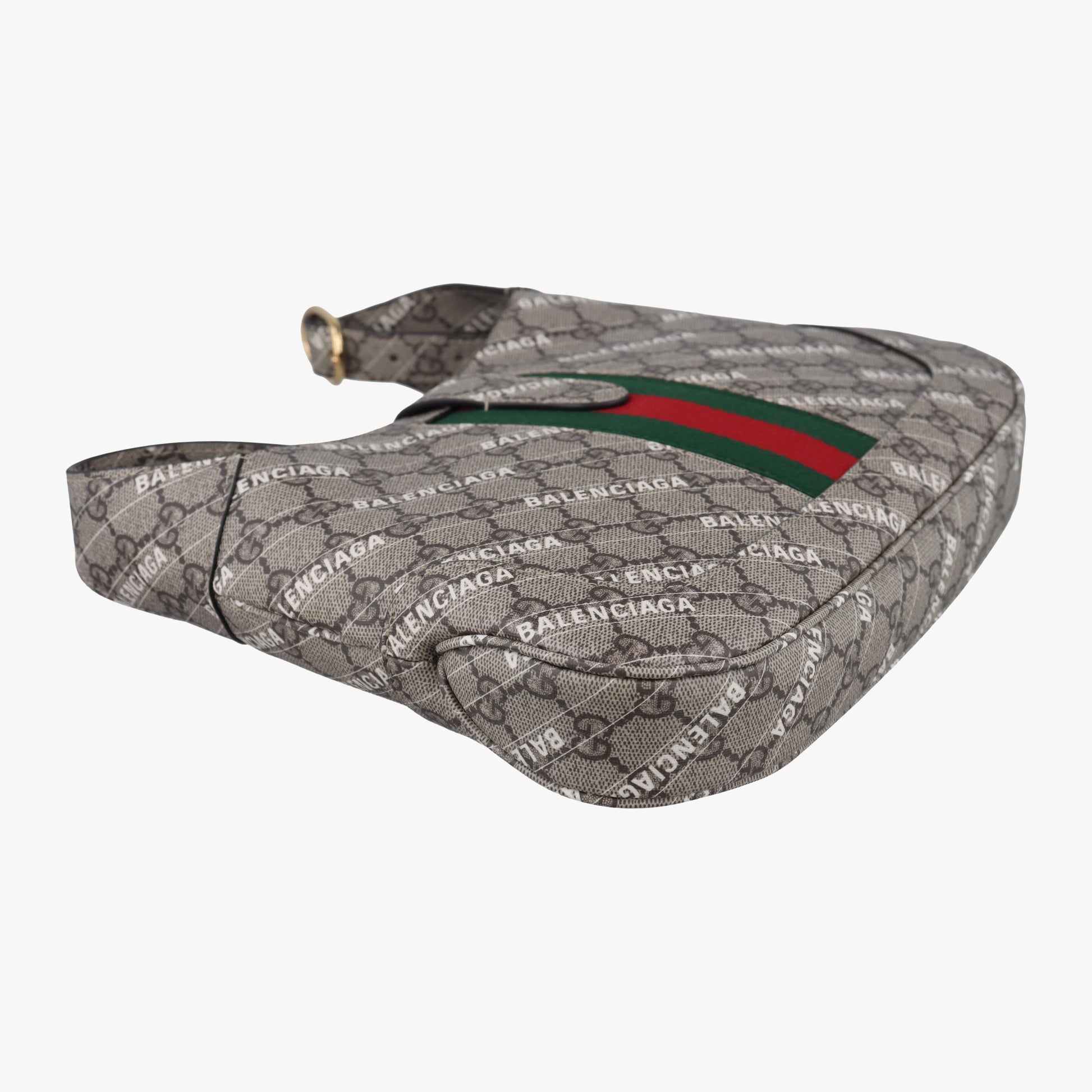 グッチ Gucci ショルダーバッグ レディース バレンシアガ　コラボ　ザ ハッカー プロジェクト ジャッキー 1961 グレー GGスプリームキャンバス 636706 E036590614