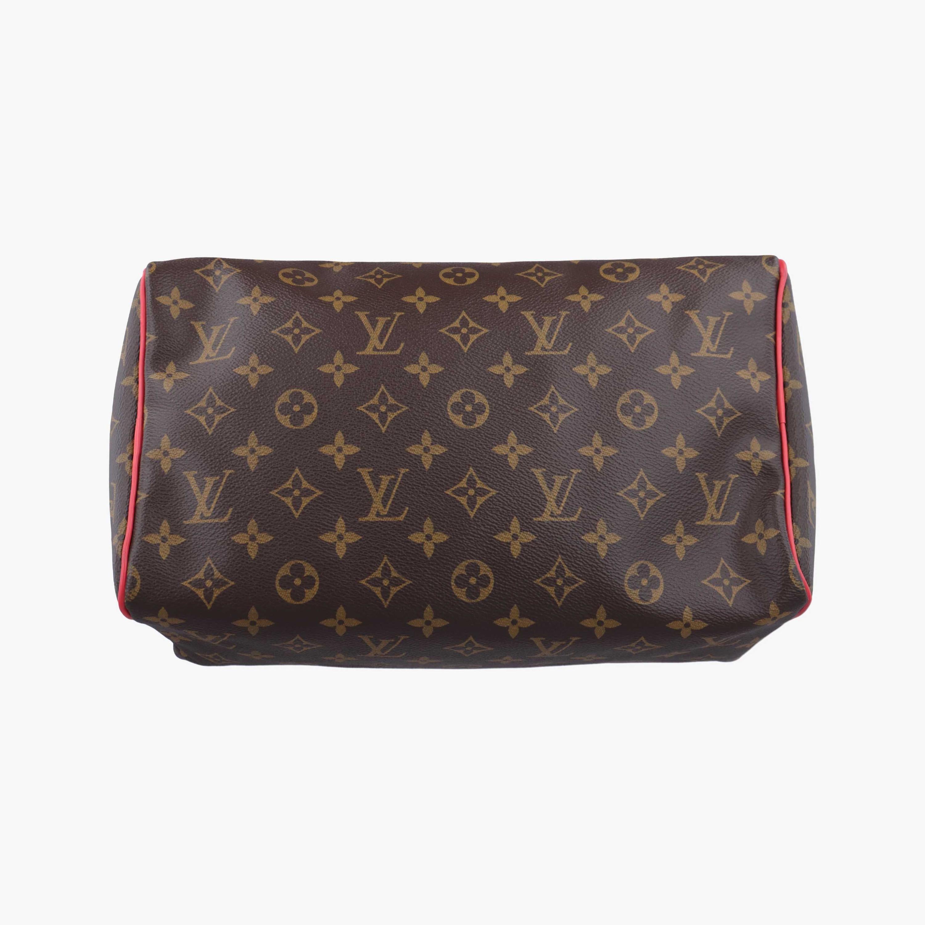 ルイヴィトン Louis Vuitton ボストンバッグ レディース スピーディ30 フラミンゴ(ブラウン×レッド×マルチカラー) モノグラム トーテム M41665 DU2185