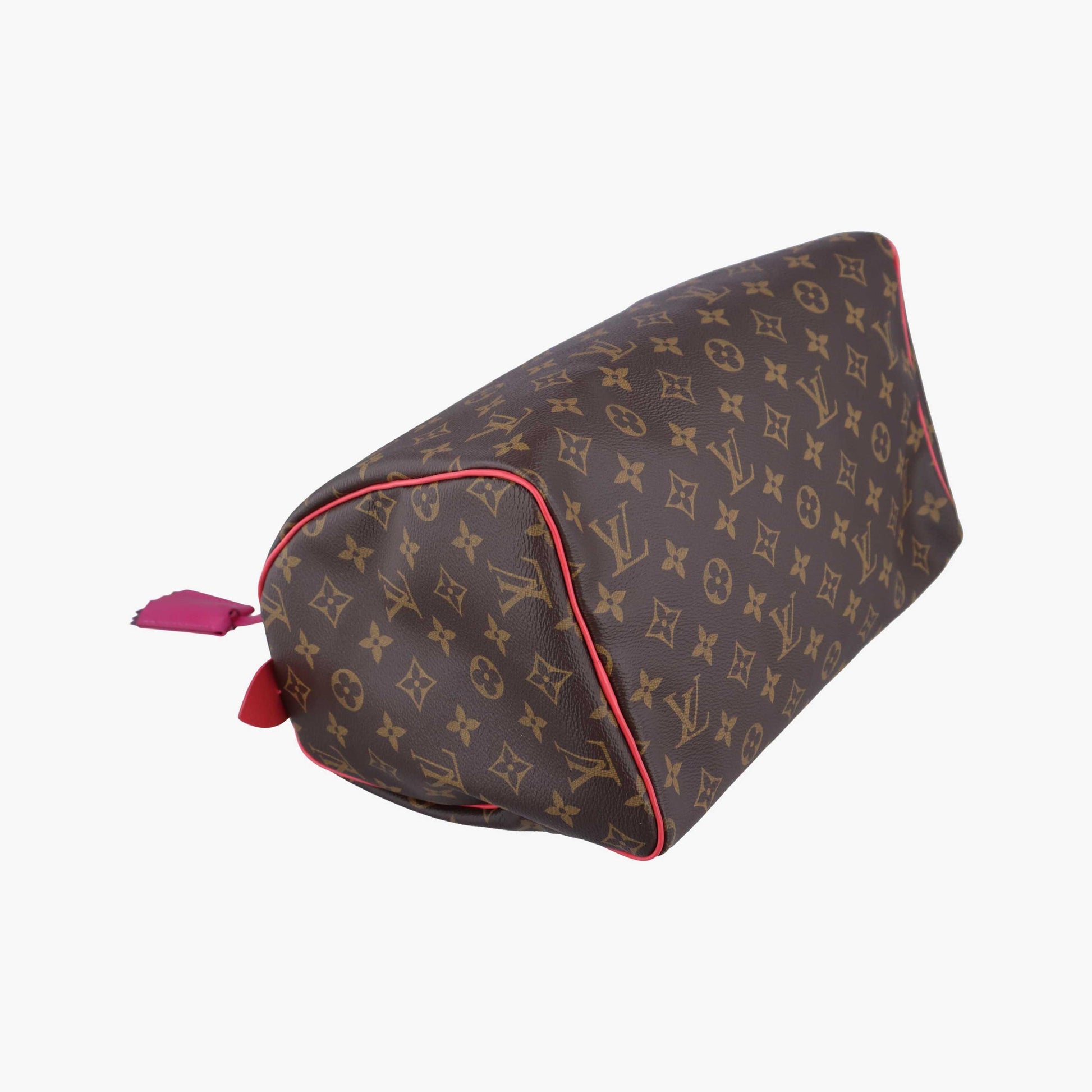 ルイヴィトン Louis Vuitton ボストンバッグ レディース スピーディ30 フラミンゴ(ブラウン×レッド×マルチカラー) モノグラム トーテム M41665 DU2185