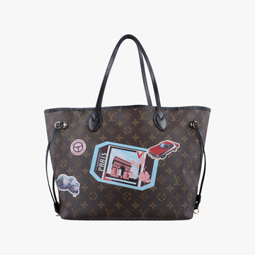 ルイヴィトン Louis Vuitton ハンドバッグ レディース ネヴァーフルMM モノグラム/ブラウン系×マルチカラー モノグラム キャンバス M42844 AR4126