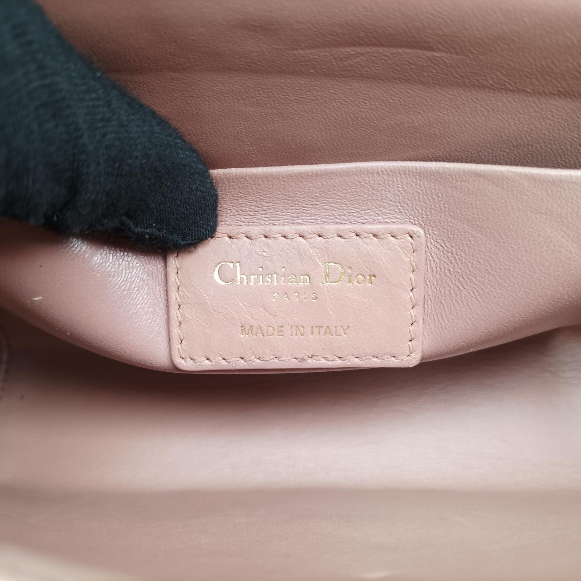 クリスチャンディオール Christian Dior ショルダーバッグ レディース 30モンテーニュ ベージュ レザー 01-RU-0199