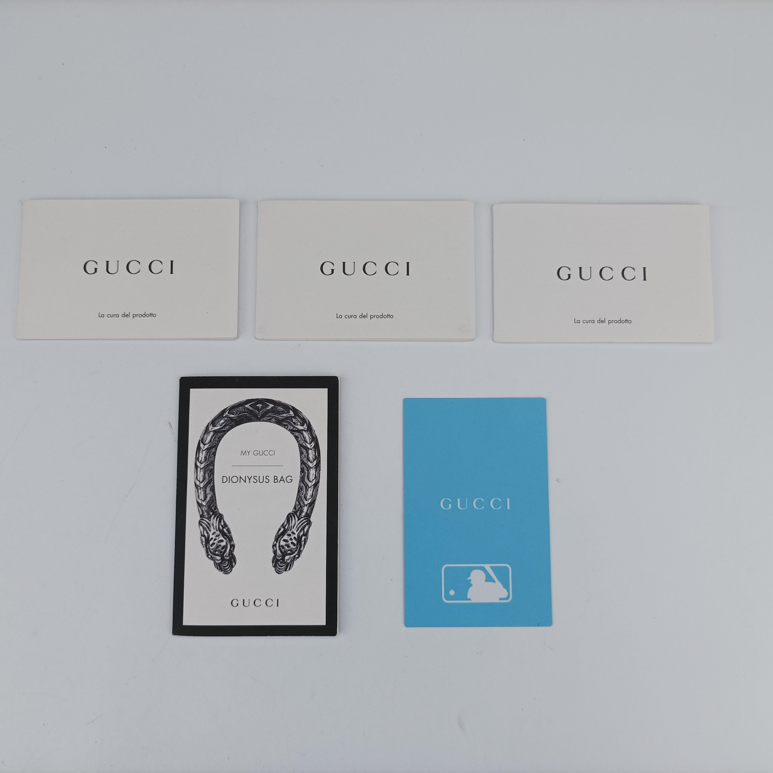 グッチ Gucci ショルダーバッグ レディース ディオニュソス ベージュ×マルチ PVC×ヘビー革 400249 498879