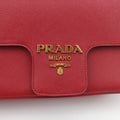 プラダ Prada ショルダーバッグ レディース セリーズ　パティーナ レッド レザー サフィアーノレザー 1BD193 158