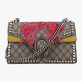 グッチ Gucci ショルダーバッグ レディース ディオニュソス グレー PVCコーティングキャンバス×スエード 400249 E024084246