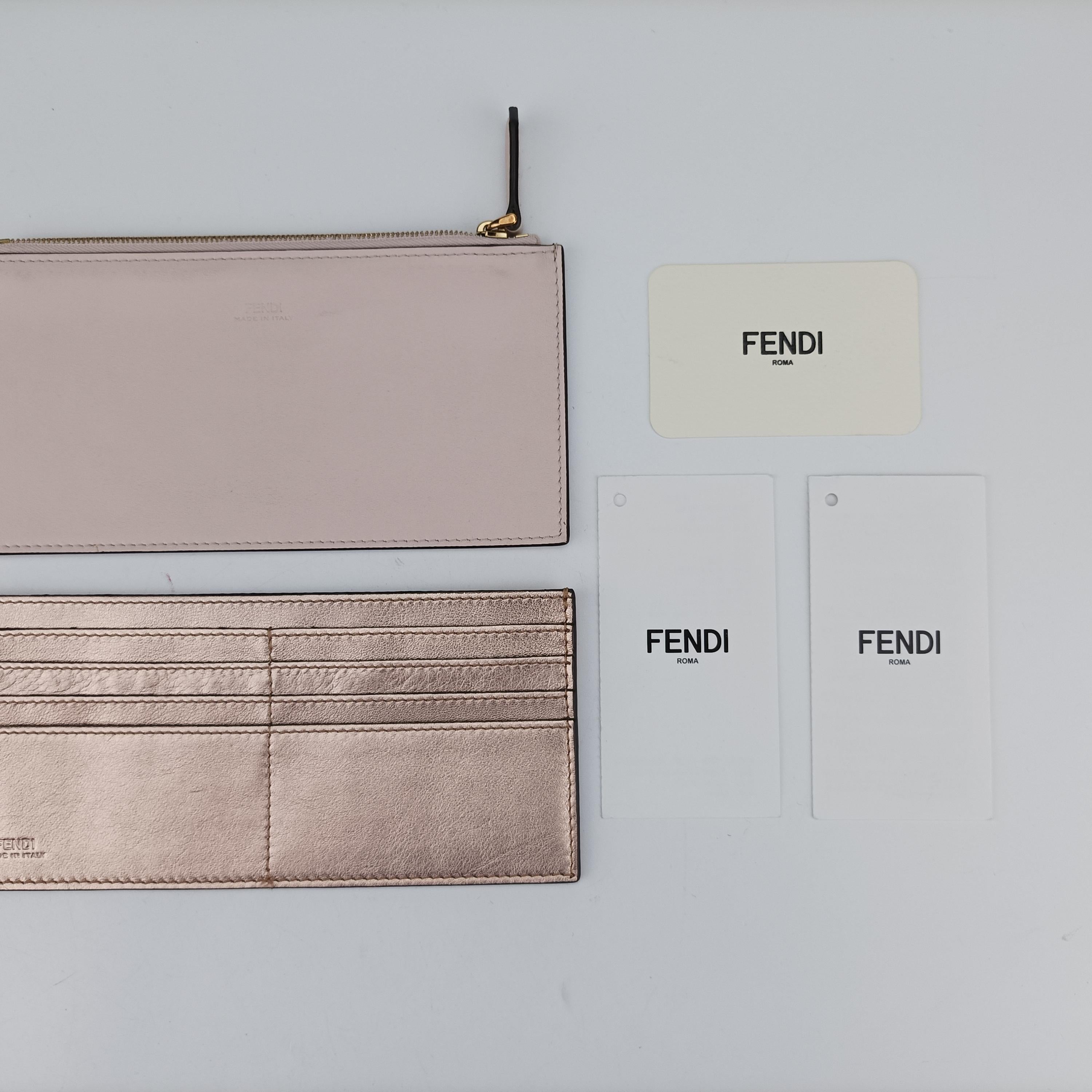 フェンディ Fendi ショルダーバッグ レディース キャナイ エフ ピンク レザー 8BS032 A9PY 208.0189