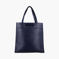 フェンディ Fendi ショルダーバッグ レディース ショッパー　メンズ ブルーブラック レザー 7VA481-AC9L-219-12085