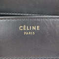 セリーヌ Celine ハンドバッグ レディース ラゲージミニショッパー ブラック×ベージュ×ブラウン レザー× スエード S-SA-0112 S-MM-0112