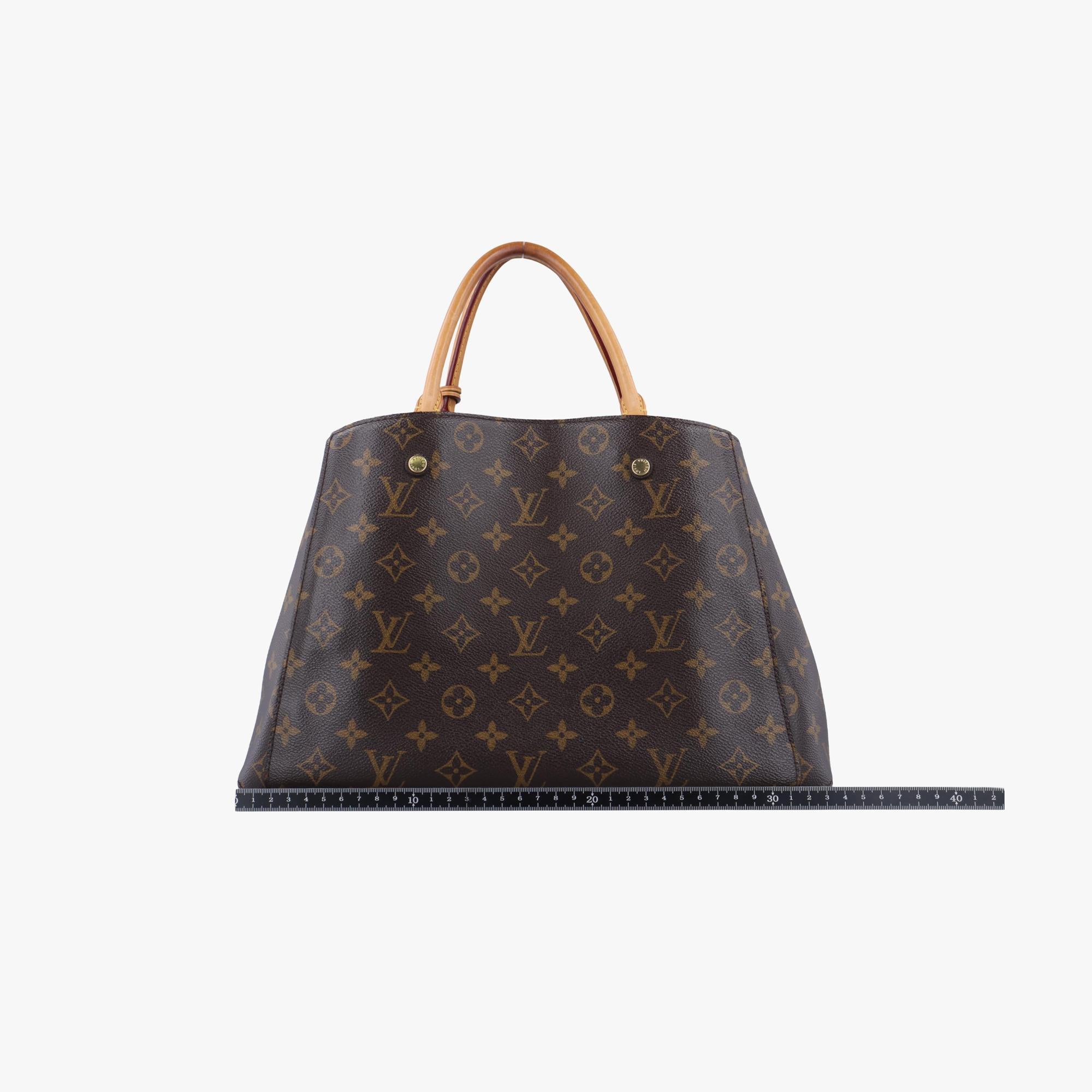 ルイヴィトン Louis Vuitton ショルダーバッグ レディース モンテーニュMM モノグラム/ブラウン系 モノグラムキャンバス M41056 TR1134